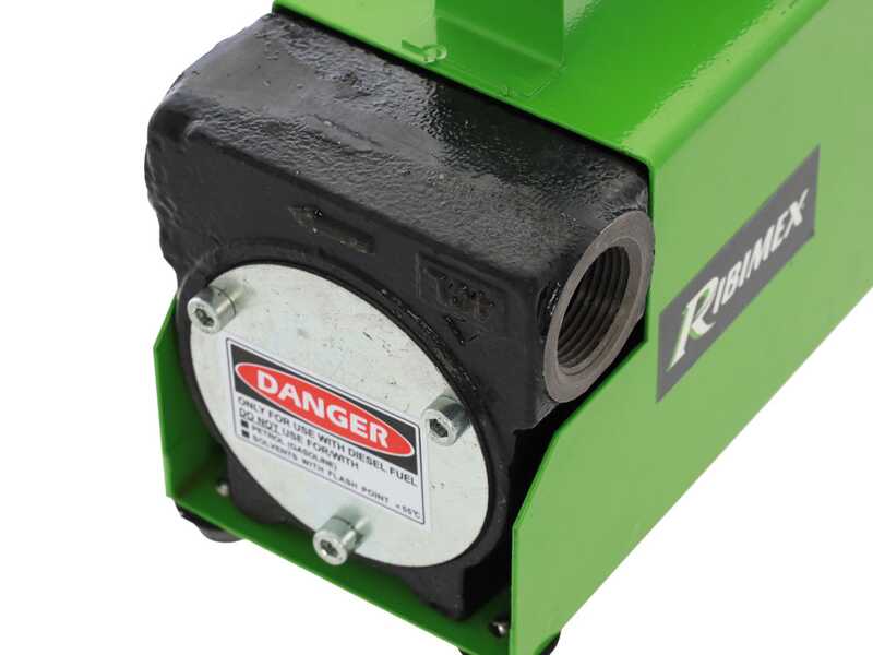 Ribimex PRKG12V - Pompa da travaso per gasolio + Kit dispenser - 12V