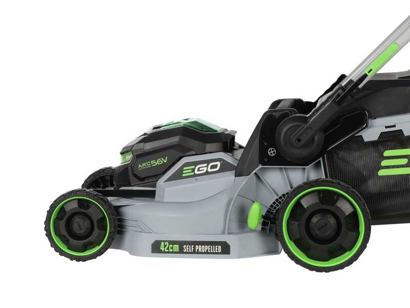EGO LM1712E-SP - Tagliaerba a batteria trazionato - 56V/4Ah - Taglio 42 cm