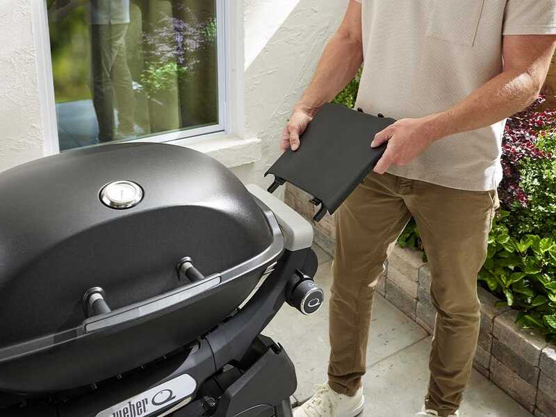 Kit ripiani laterali per barbecue Weber Q1000