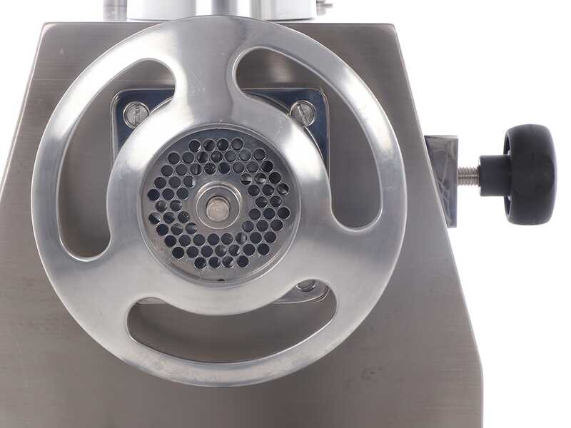 Fimar 22RS - Tritacarne elettrico - 400 V - 1.5 HP - Gruppo macinazione in alluminio - Con inversione di marcia