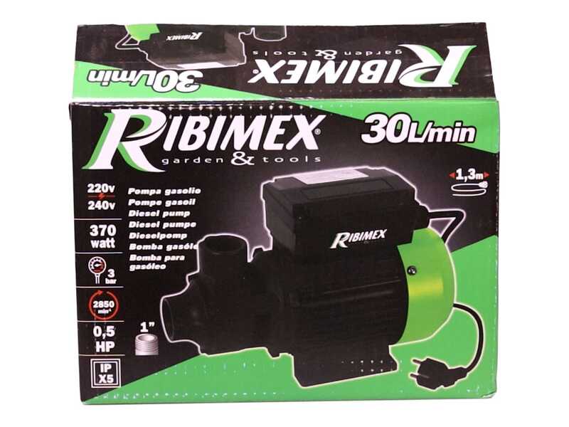 Ribimex PRPC115 - Pompa da travaso per gasolio
