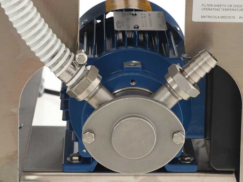 OUTLET - PICCOLI DIFETTI ESTETICI - Grifo Professional FCP30-Olio - Filtro a cartoni per olio carrellato - Pompa in INOX