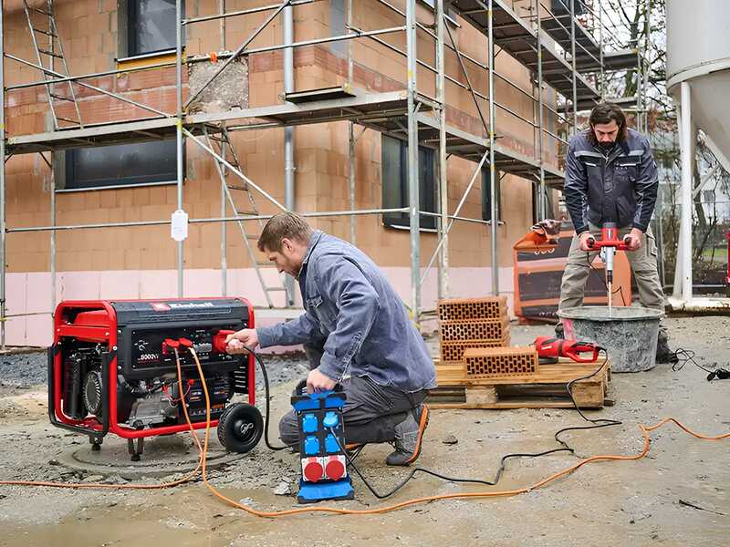 OUTLET - PICCOLI DIFETTI ESTETICI - Einhell TC-PG 8000 - Generatore di corrente a benzina - AVR - 8.0 kW - Continua 7.5 kW Trifase