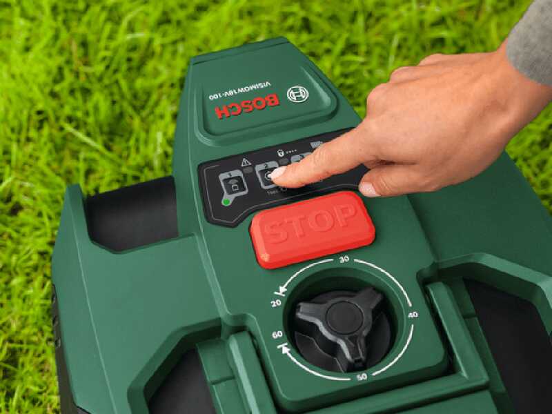 Bosch VISIMOW18V-100 - Robot Tagliaerba - Senza impianto - SENZA BATTERIE E CARICABATTERIE