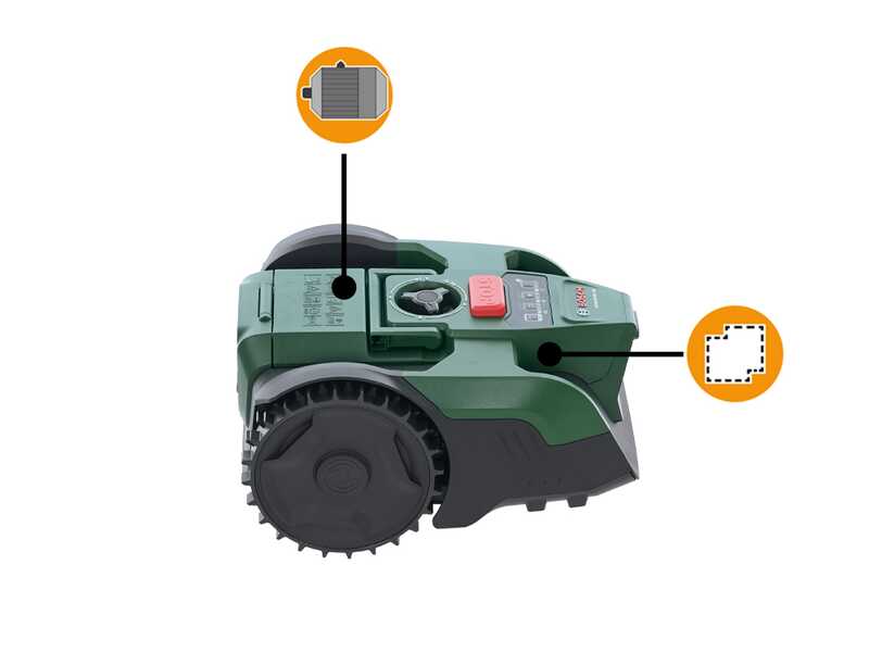 Bosch VISIMOW18V-100 - Robot Tagliaerba - Senza impianto