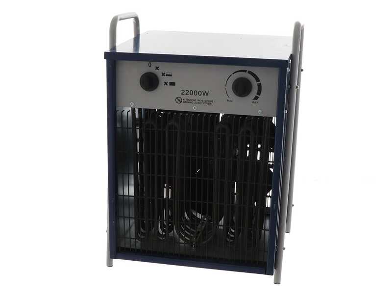 OUTLET - PICCOLI DIFETTI ESTETICI - BullMach BM-EFH 22H - Generatore di aria calda trifase con ventilatore - 22 kW