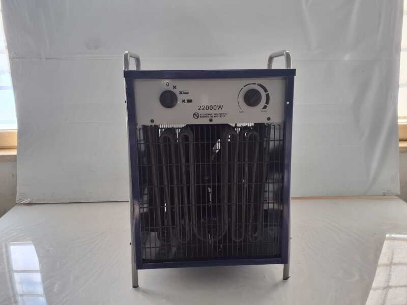 OUTLET - PICCOLI DIFETTI ESTETICI - BullMach BM-EFH 22H - Generatore di aria calda trifase con ventilatore - 22 kW