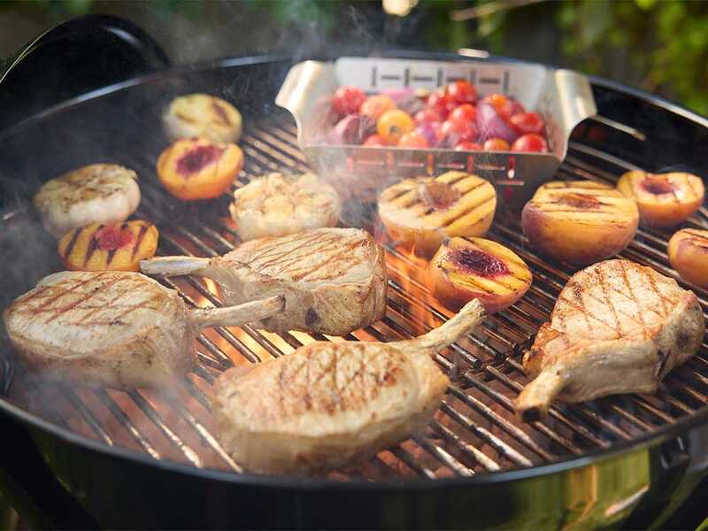 Weber Original Kettle Premium - Barbecue a carbone - Diametro griglia 57cm