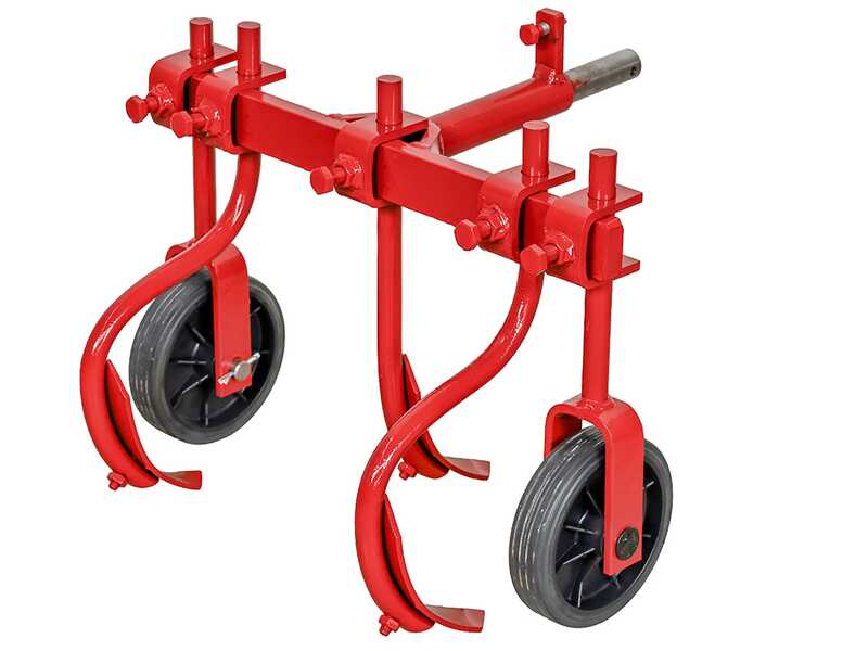 Estirpatore a tre ancore ET-3 per motocoltivatori da 6-10 HP