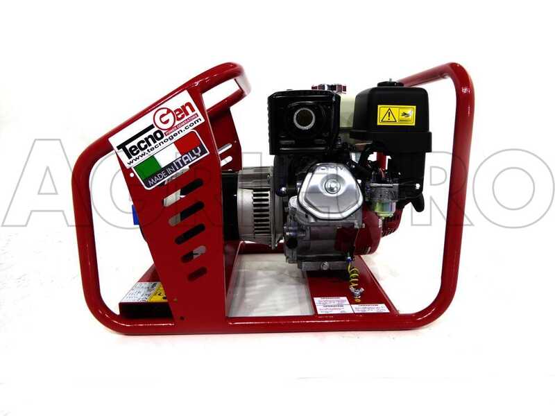 OUTLET - PICCOLI DIFETTI ESTETICI - TecnoGen H5000 - Generatore di corrente 3.6 kW - Continua 3.2 kw Monofase