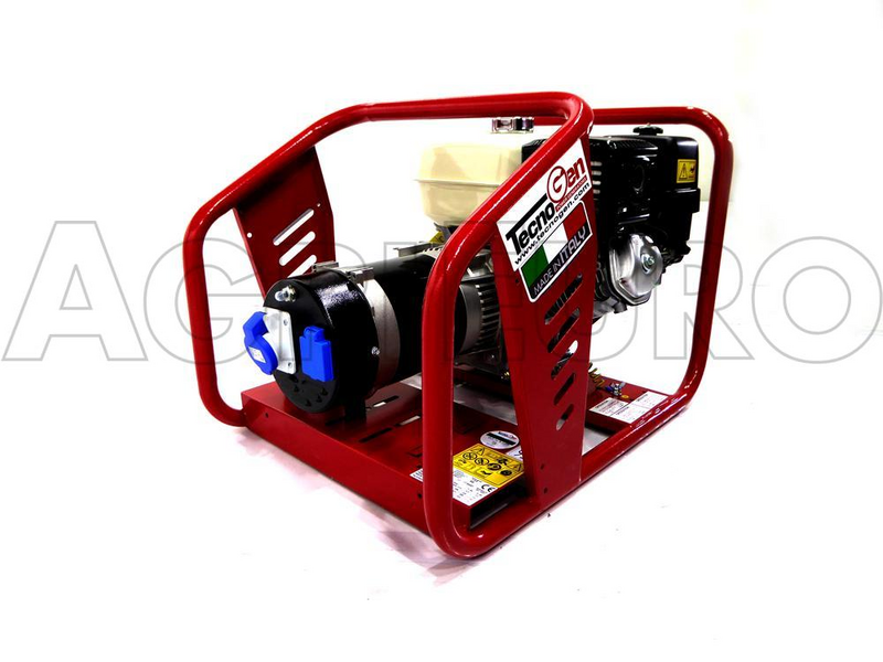 OUTLET - PICCOLI DIFETTI ESTETICI - TecnoGen H5000 - Generatore di corrente 3.6 kW - Continua 3.2 kw Monofase
