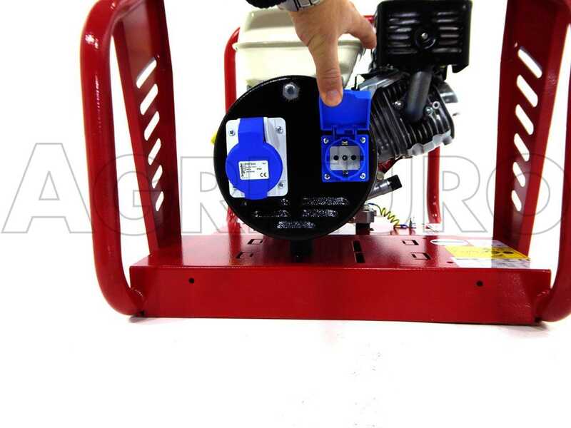 OUTLET - PICCOLI DIFETTI ESTETICI - TecnoGen H5000 - Generatore di corrente 3.6 kW - Continua 3.2 kw Monofase