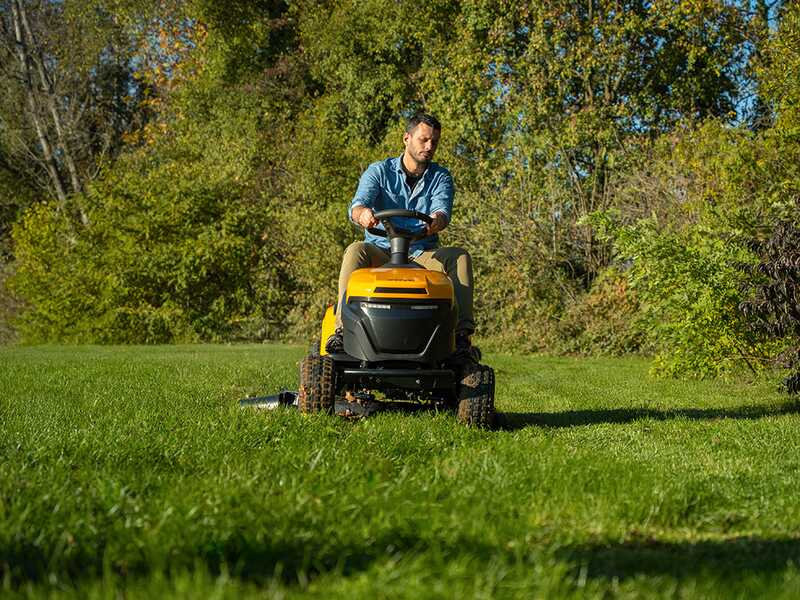 Stiga Tornado 5108e - Kit Trattorino tagliaerba + 1 modulo batteria ePower Pro 56V/40Ah - Scarico laterale e mulching