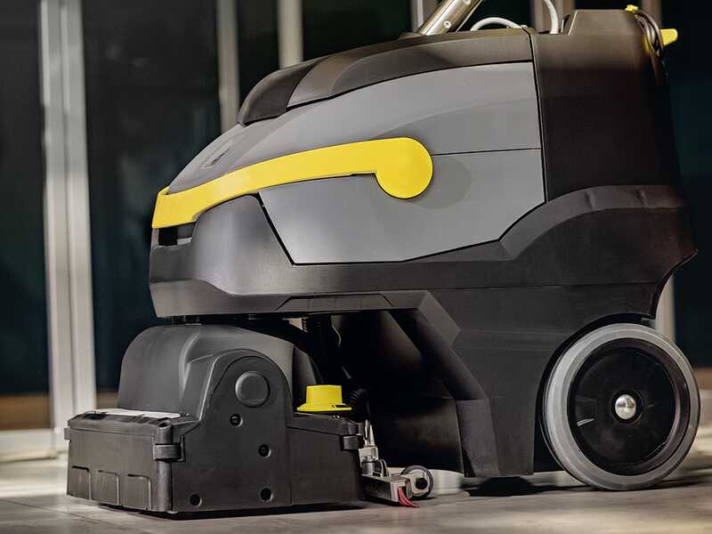 Karcher Pro BR 35/12 C Bp Pack - Lavapavimenti professionale a batteria - 3 in 1: lava, asciuga e aspira