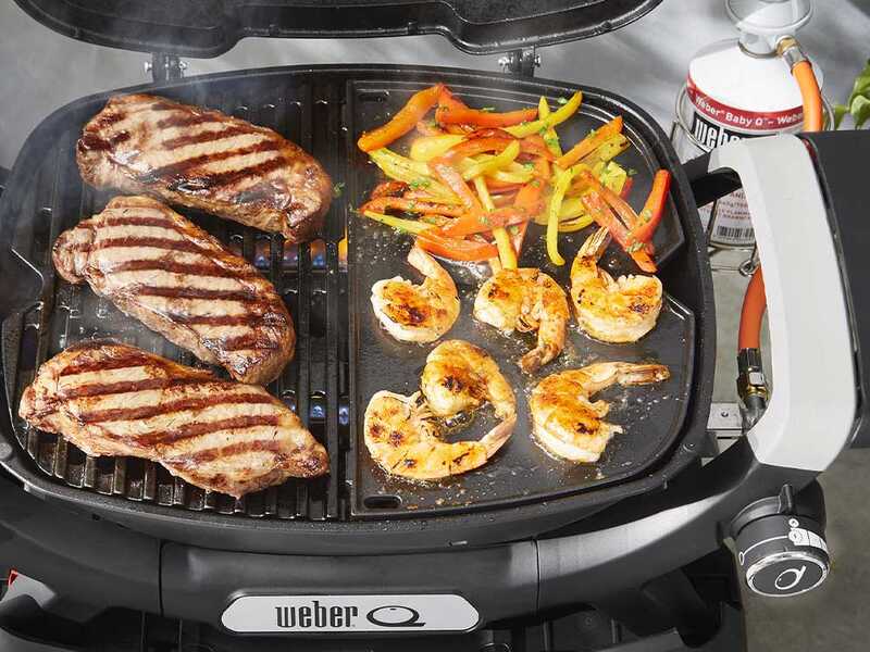 Piastra in ghisa per barbecue Weber Q1100N e Q1200N