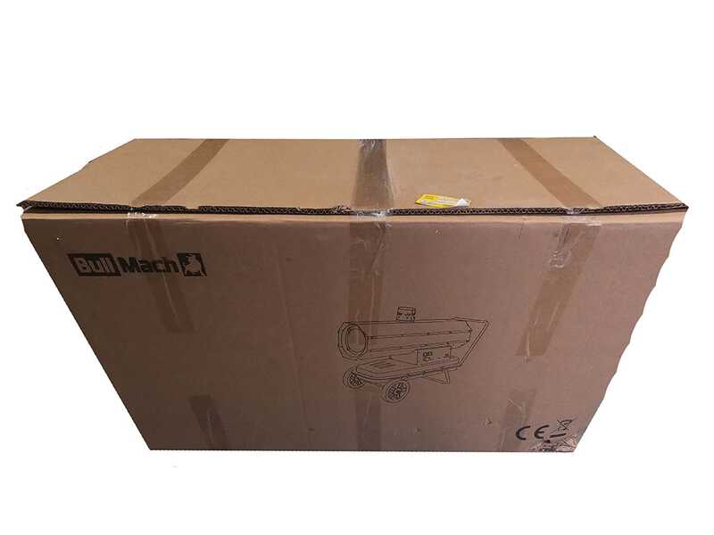 OUTLET - UTILIZZATO PER PROVA - BullMach BM-IDH 30KW - Generatore aria calda diesel - a combustione indiretta