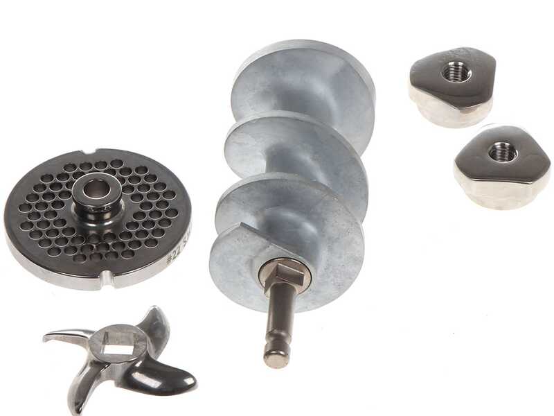 OUTLET - PICCOLI DIFETTI ESTETICI - Fimar TC32TN - Tritacarne elettrico - Corpo in acciaio Inox - Gruppo di macinazione in alluminio - 230V