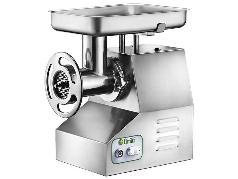 OUTLET - PICCOLI DIFETTI ESTETICI - Fimar TC32TN - Tritacarne elettrico - Corpo in acciaio Inox - Gruppo di macinazione in alluminio - 230V