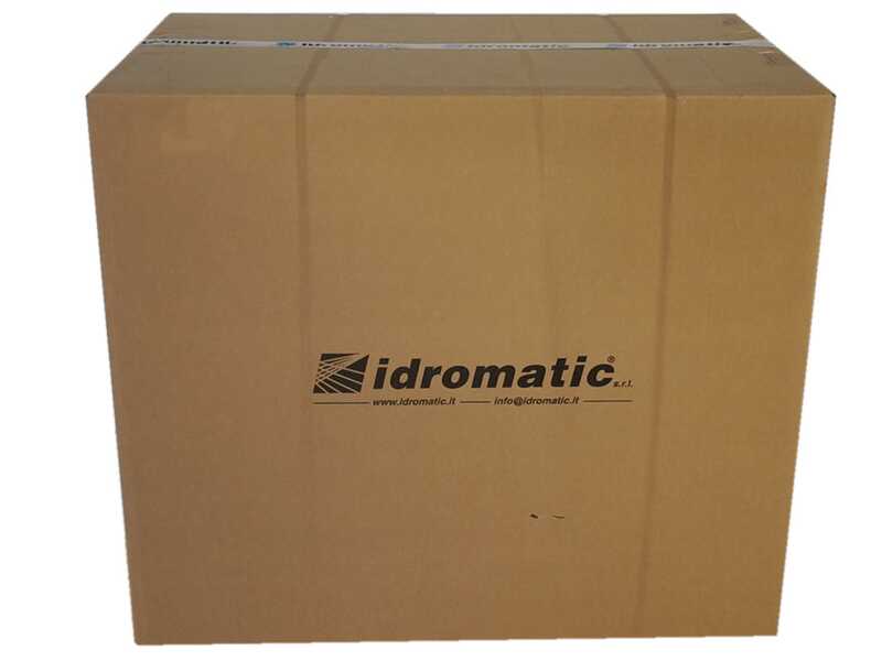 Idromatic Eco 120.11 - Idropulitrice ad acqua calda professionale - 130 bar - 660 lt/h - Monofase