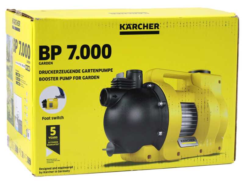 Karcher BP 7.000 Garden - Elettropompa per irrigazione - 1100 W - 7000 l/h