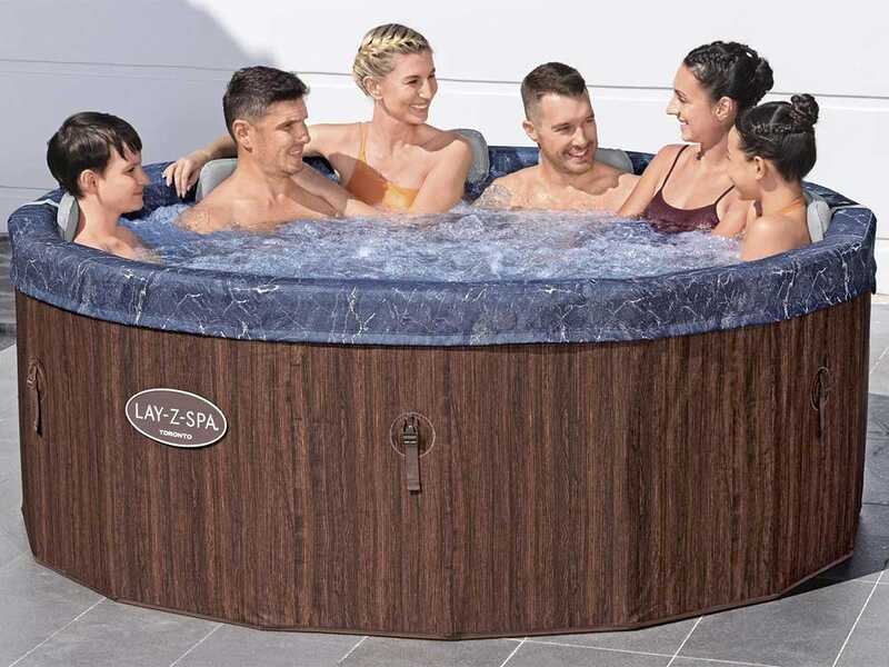 Bestway Lay-Z-Spa Toronto AirJet 6001W - &Oslash;190x70 cm - Piscina idromassaggio spa