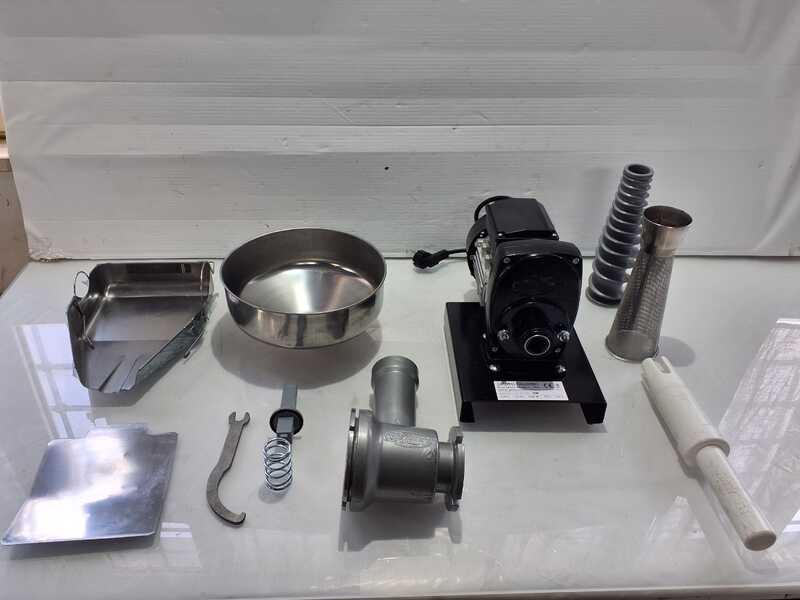 OUTLET - DIFETTI ESTETICI - Palumbo Pavi SM 5 INOX - Passapomodoro con motore elettrico 600W 220V