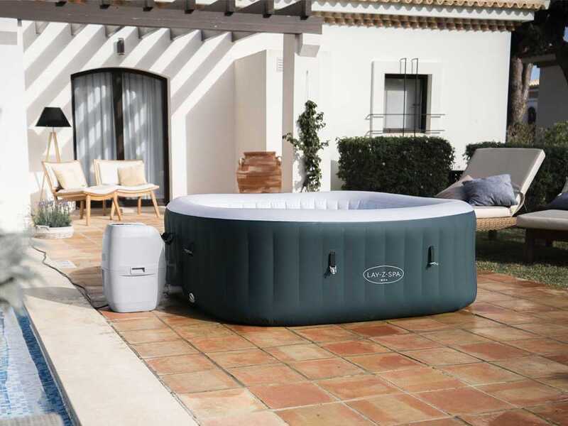 Bestway Lay-Z-Spa Ibiza AirJet 6002U - &Oslash;180x66 cm - Piscina idromassaggio spa per 4-6 Persone