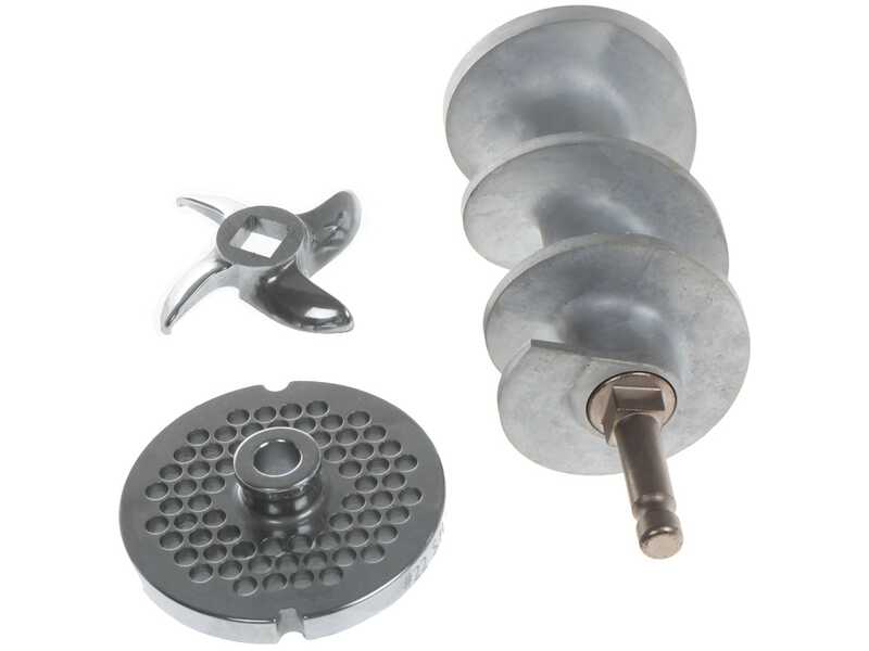 OUTLET - PICCOLI DIFETTI ESTETICI - Fimar TC12AT - Tritacarne elettrico - Con grattugia integrata - Gruppo macinazione in alluminio - 230V