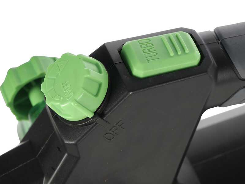 Ribimex PRBAT20-ASB1SB - Soffiatore aspiratore a batteria - SENZA BATTERIE E CARICABATTERIE