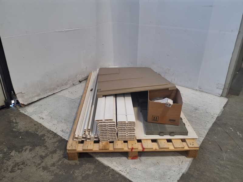 OUTLET - PICCOLI DIFETTI ESTETICI - Garofalo Tuscany Evo 100 Reverso - Casetta porta attrezzi - Con porta reversibile - 82.5x122x195 cm