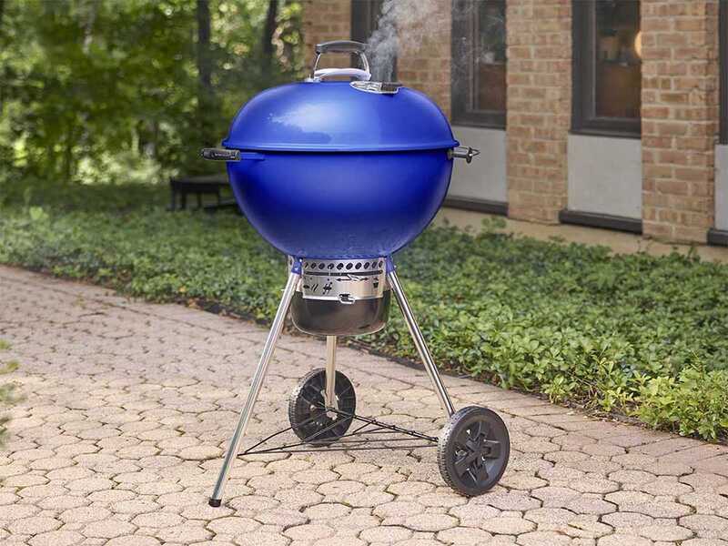 Weber Master Touch GBS C-5755 Ocean Blue - Barbecue a carbone