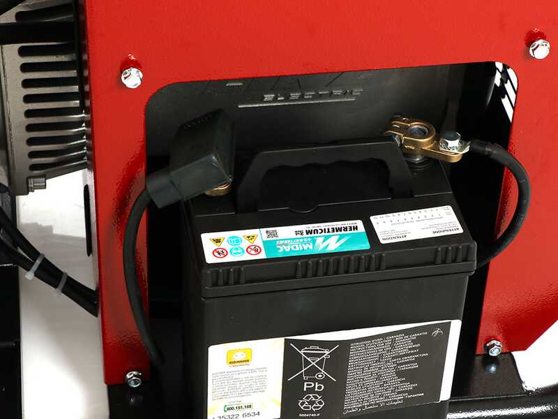 OUTLET - UTILIZZATO PER PROVA - MOSA GE 10000 HZDM - Generatore di corrente diesel 9 kW - Continua 8.1 kW Monofase - Motore Hatz 1D90