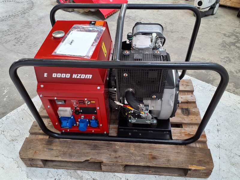 OUTLET - UTILIZZATO PER PROVA - MOSA GE 10000 HZDM - Generatore di corrente diesel 9 kW - Continua 8.1 kW Monofase - Motore Hatz 1D90