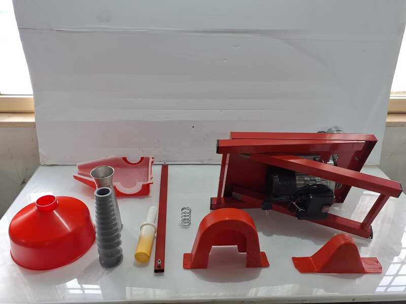 OUTLET - DIFETTI ESTETICI - Palumbo Pavi TS PLAST - Passapomodoro con banco - Motore elettrico 335W