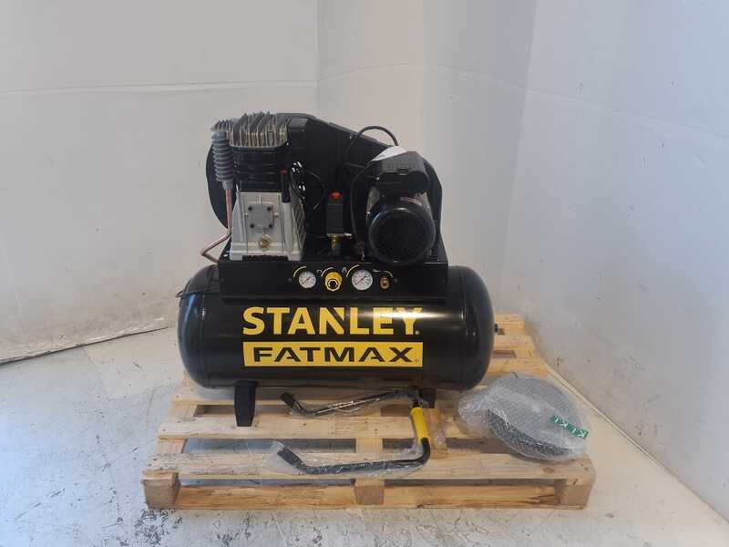 OUTLET - DA ESPOSIZIONE - Stanley Fatmax B 400/10/100 -Compressore aria elettrico monofase a cinghia - Motore 3 HP - 100 lt