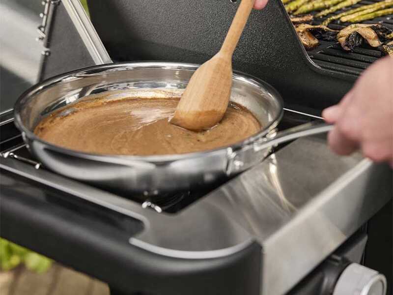 Weber Spirit E-435 - Barbecue a gas - Fornello laterale