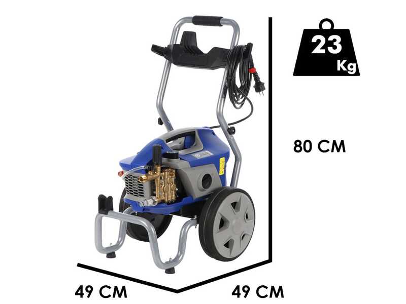 Annovi &amp; Reverberi Blue Clean 614K - Idropulitrice acqua fredda - 160 bar max - Portata 8.5 Lt/min