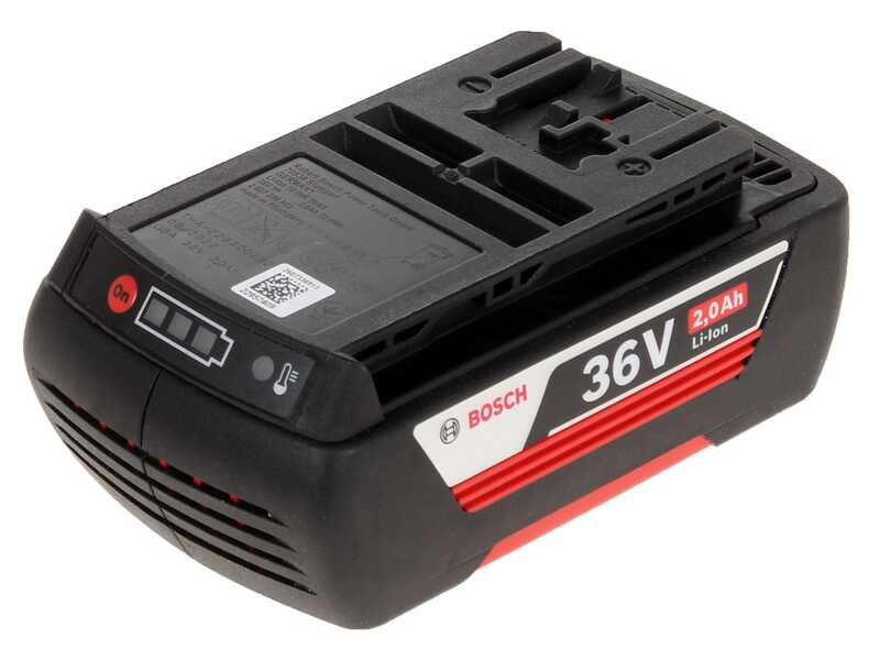 OUTLET - UTILIZZATO PER PROVA - Bosch AdvancedChain 36V-35-40 - Elettrosega a batteria da taglio - 36V 2Ah - Lama da 35cm