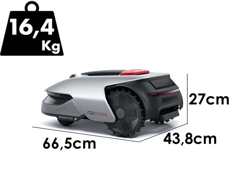 Dreame A2 1200 - Robot Tagliaerba - Senza impianto