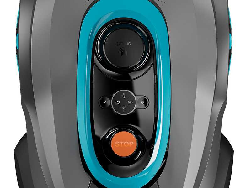 Gardena Smart SILENO Sense 400 - Robot tagliaerba - Gestione con Gardena Smart App - Senza impianto