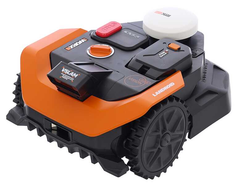 Robottiruohonleikkurin rakenne