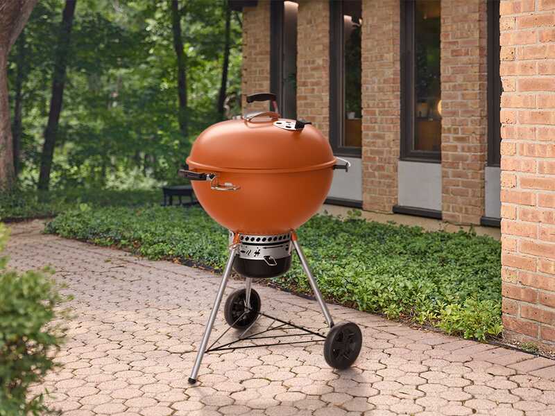 Weber Master-Touch GBS C-5755 Burnt Orange 57cm - Barbecue a carbone