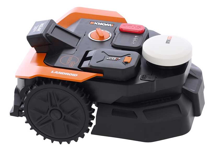 Robottiruohonleikkurin rakenne