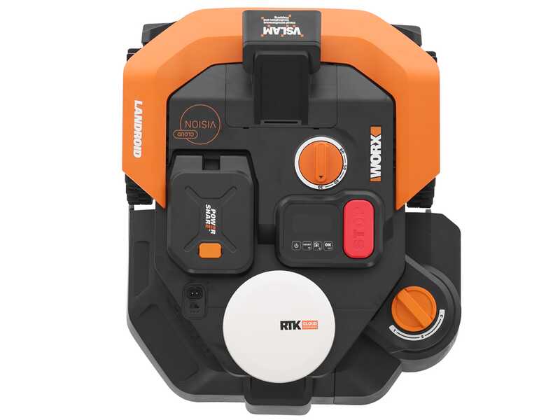 Worx Landroid Vision Cloud WR308E - Robot Tagliaerba - Senza impianto
