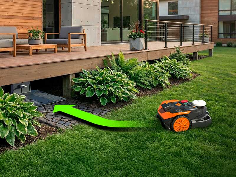 Worx Landroid Vision Cloud WR308E - Robot Tagliaerba - Senza impianto