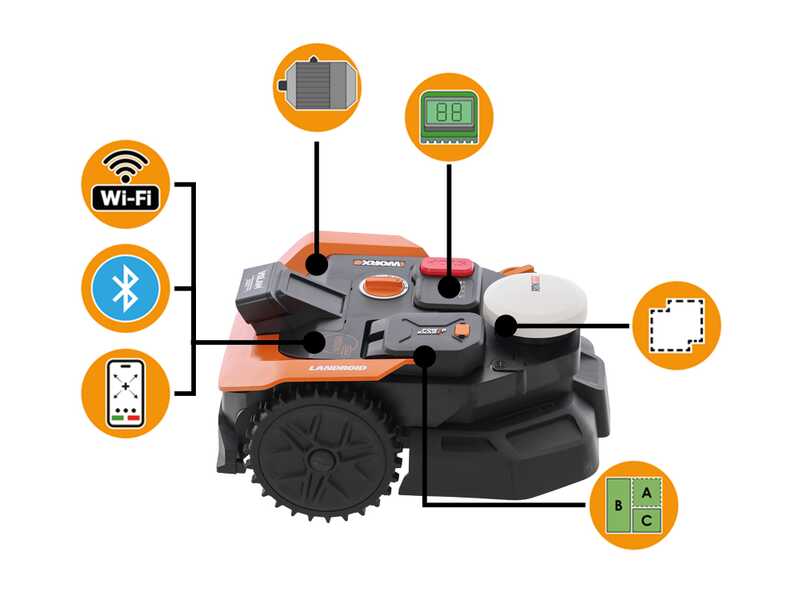 Robottiruohonleikkuri työalueella