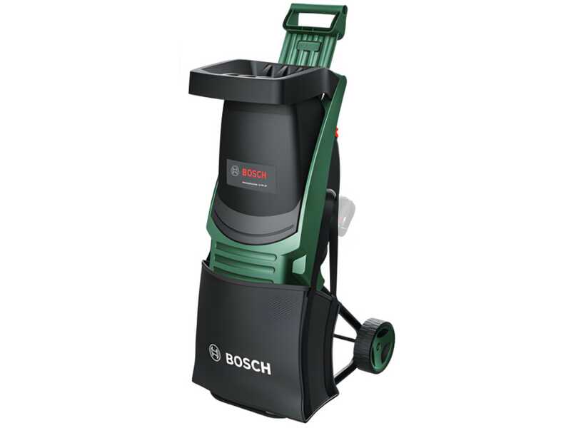 Bosch UniversalShredder - Biotrituratore a batteria 36V - con sacco di raccolta - SENZA BATTERIA E CARICABATTERIE