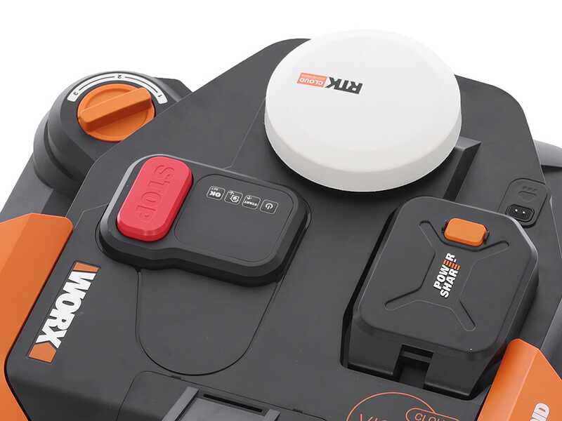 Worx Landroid Vision Cloud WR318E - Robot Tagliaerba - Senza impianto