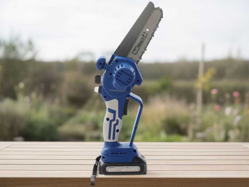 BullMach AION 10 - Potatore manuale elettrico a batteria + Asta telescopica 130-200 cm - 2x21V 2Ah