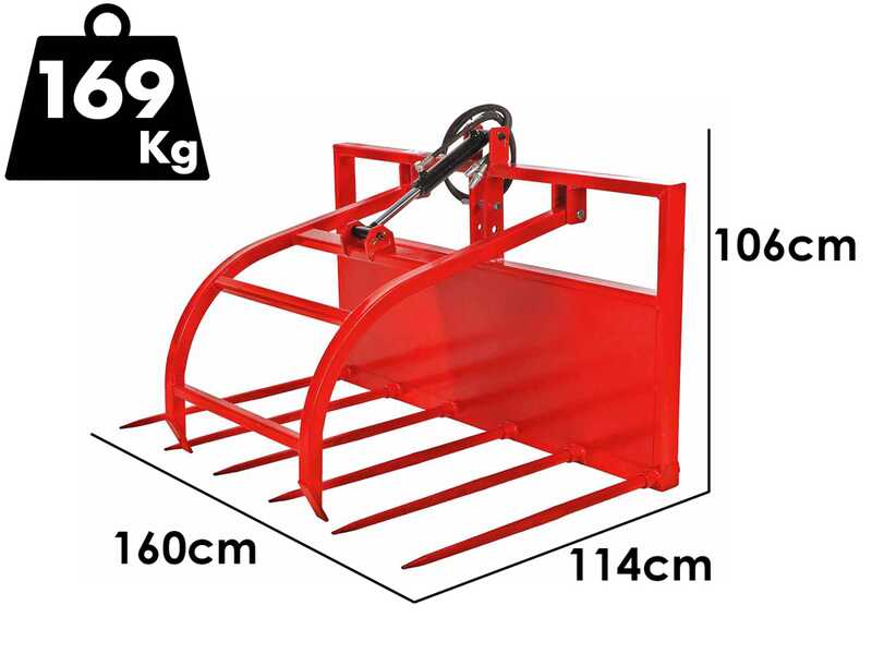 M160 - Raccogli rami e sarmenti per trattore - Portata 700Kg